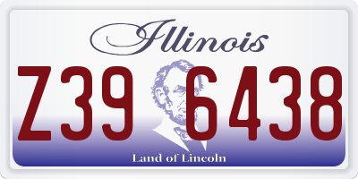 IL license plate Z396438