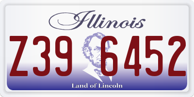 IL license plate Z396452