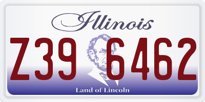 IL license plate Z396462