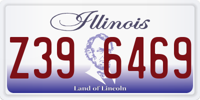 IL license plate Z396469
