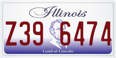 IL license plate Z396474