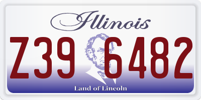 IL license plate Z396482