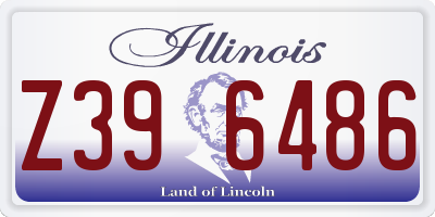 IL license plate Z396486