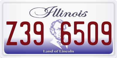 IL license plate Z396509