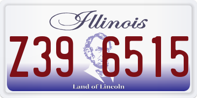 IL license plate Z396515