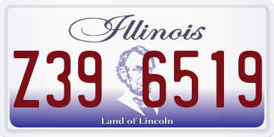 IL license plate Z396519