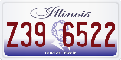 IL license plate Z396522