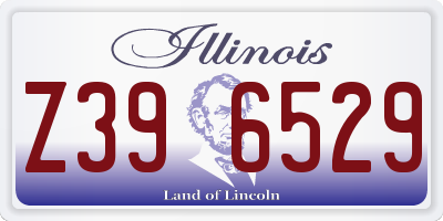 IL license plate Z396529