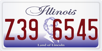 IL license plate Z396545