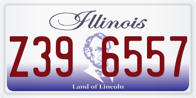 IL license plate Z396557