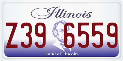 IL license plate Z396559