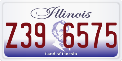 IL license plate Z396575