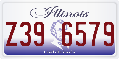 IL license plate Z396579