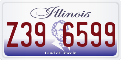 IL license plate Z396599