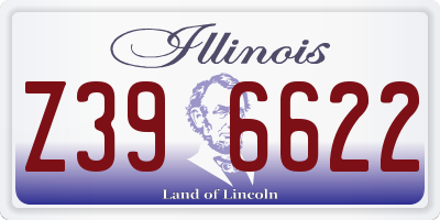 IL license plate Z396622