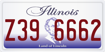 IL license plate Z396662