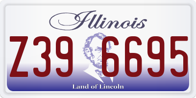 IL license plate Z396695