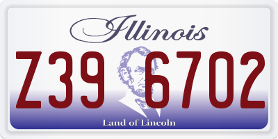 IL license plate Z396702