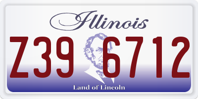 IL license plate Z396712