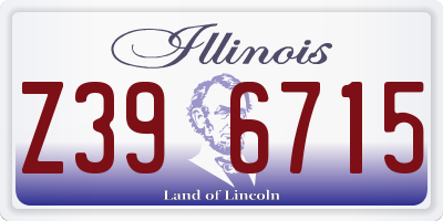 IL license plate Z396715
