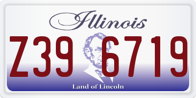 IL license plate Z396719