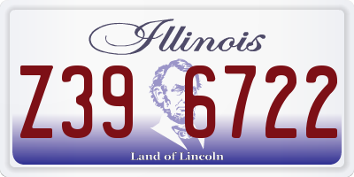 IL license plate Z396722