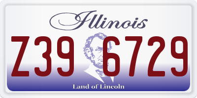 IL license plate Z396729