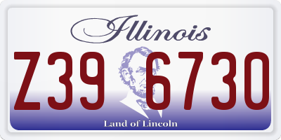 IL license plate Z396730