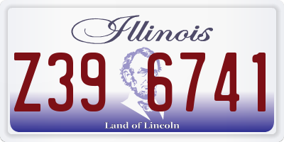 IL license plate Z396741