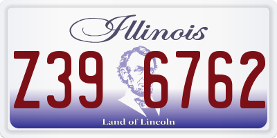 IL license plate Z396762