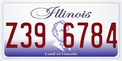 IL license plate Z396784