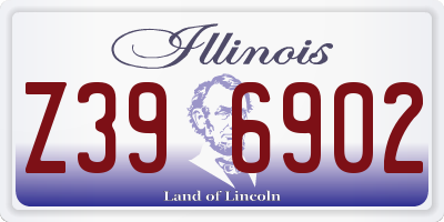 IL license plate Z396902