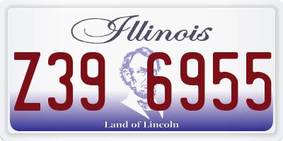 IL license plate Z396955