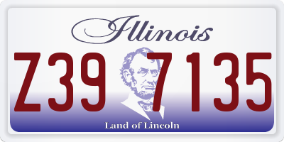 IL license plate Z397135