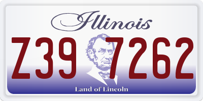 IL license plate Z397262