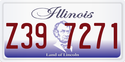IL license plate Z397271