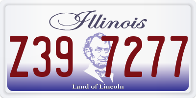 IL license plate Z397277
