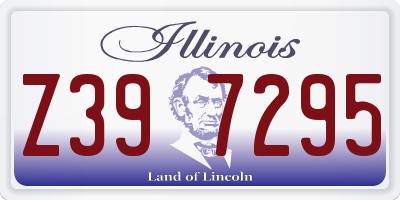 IL license plate Z397295