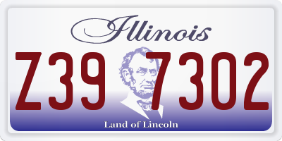 IL license plate Z397302