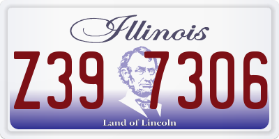 IL license plate Z397306