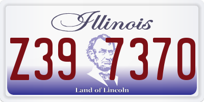 IL license plate Z397370