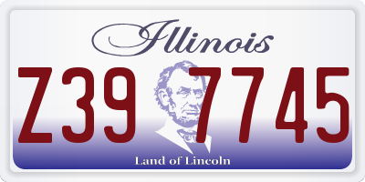 IL license plate Z397745