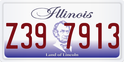 IL license plate Z397913