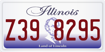 IL license plate Z398295