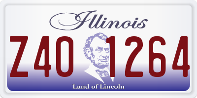 IL license plate Z401264