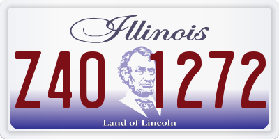 IL license plate Z401272