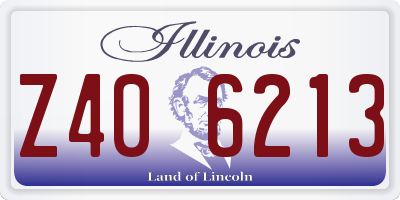 IL license plate Z406213