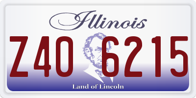 IL license plate Z406215