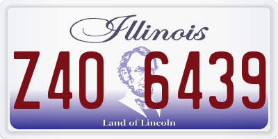 IL license plate Z406439