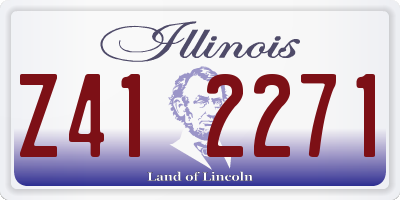 IL license plate Z412271